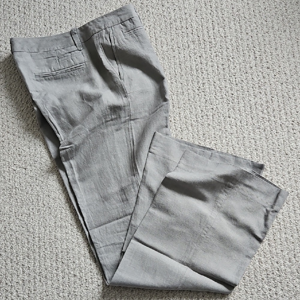GAP Linen Blend Womens Trousers
